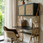 BANDERITAS | work-study table with cabinet and shelf