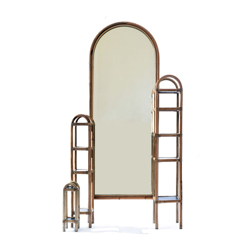 ULAP | mirror with shelves